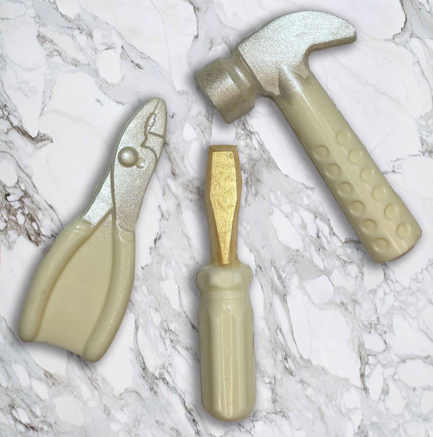 3 Piece Tool Set White