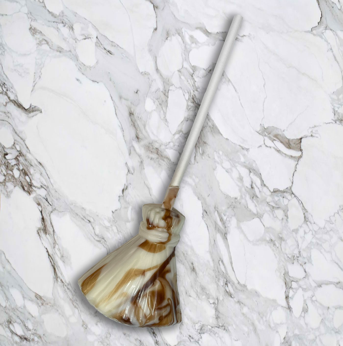 Chocolate broom Marbled