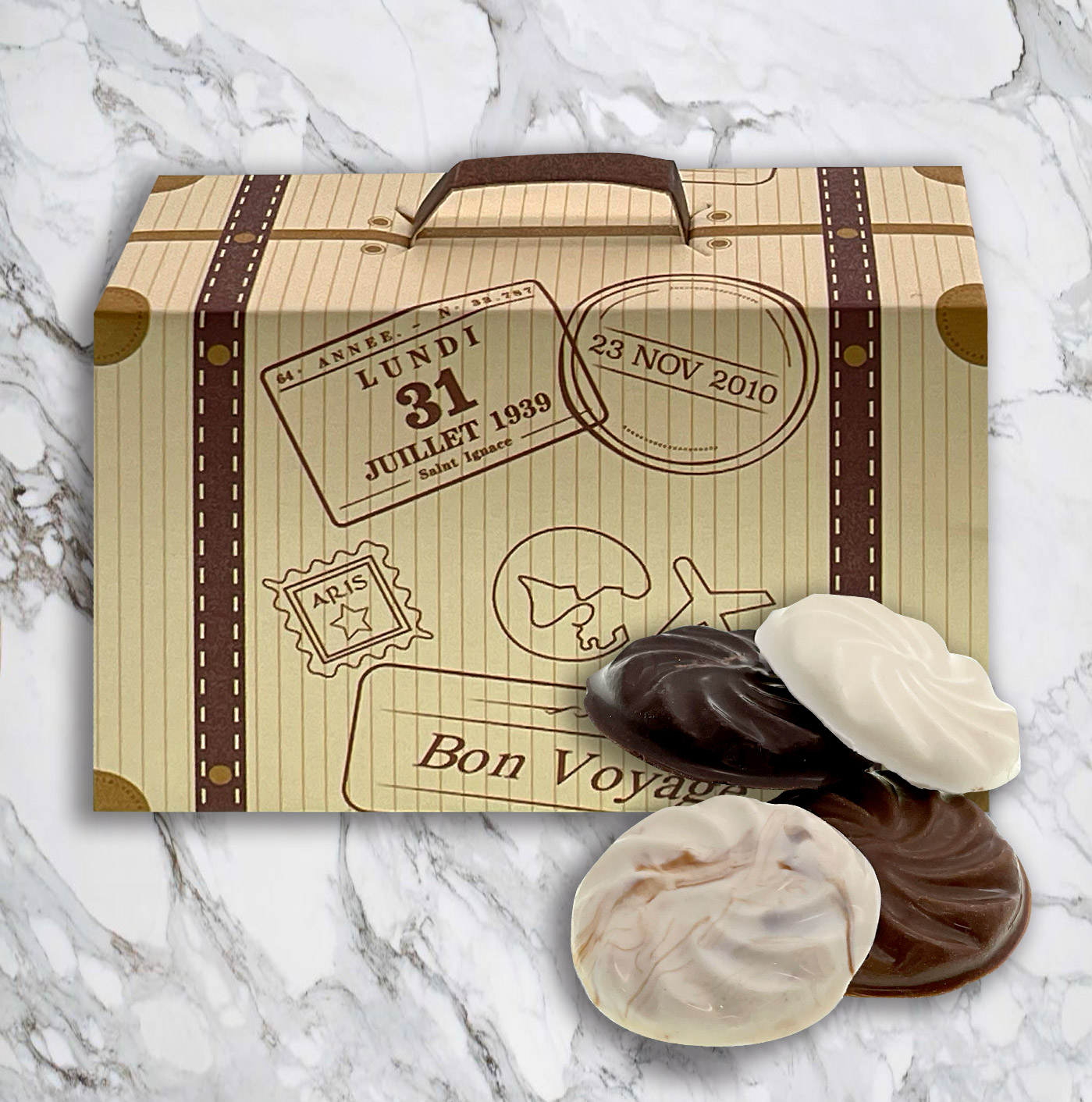 Bon Voyage Suitcase Truffles Box
