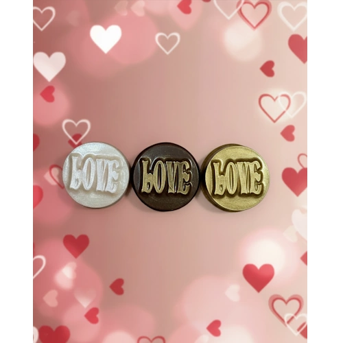 Chocolate Dipped Love Sandwich Cookie