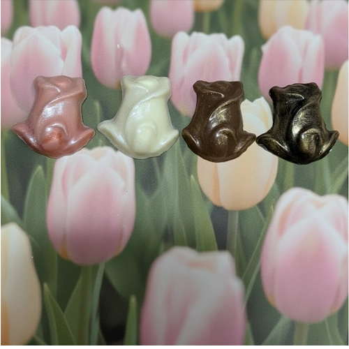 Chocolate Tulips – 4 Piece Set