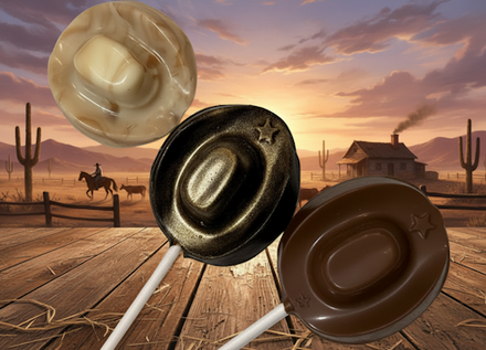 Chocolate Cowboy Hat