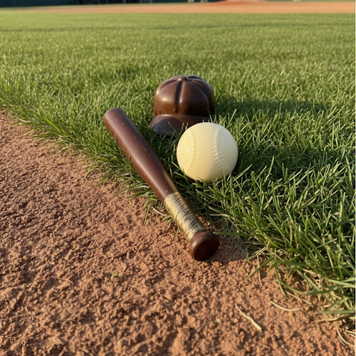 Baseball Chocolate Gift Set