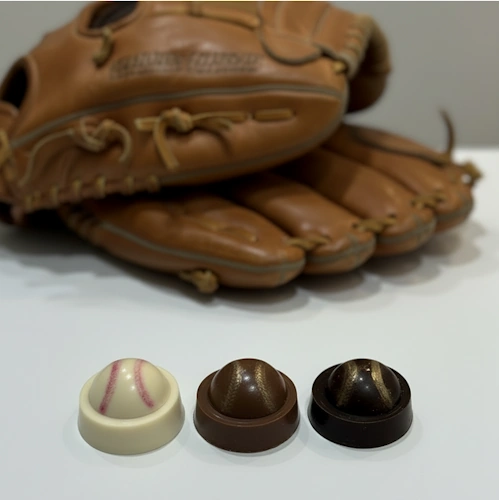 Buildable Baseball Sandwich Cookies