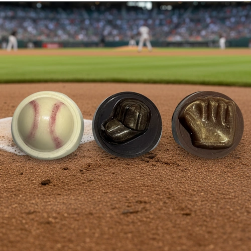 Chocolate Baseball Buildable Sandwich Cookie