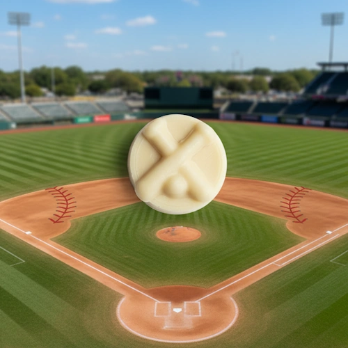 Chocolate Baseball Buildable Sandwich Cookie – Style 2