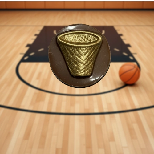 Chocolate Basketball Buildable Sandwich Cookie