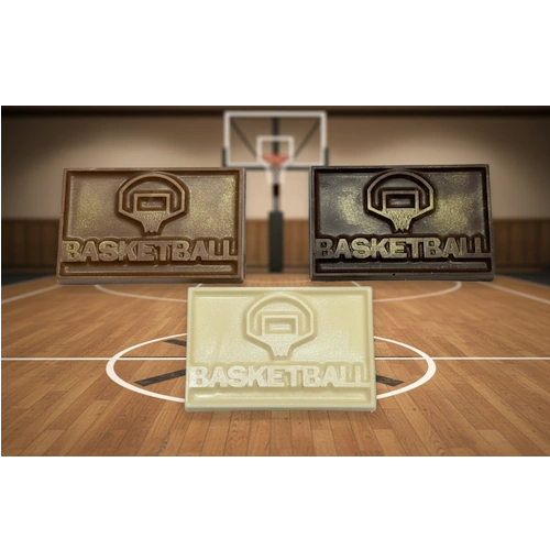 Chocolate Basketball Plaque