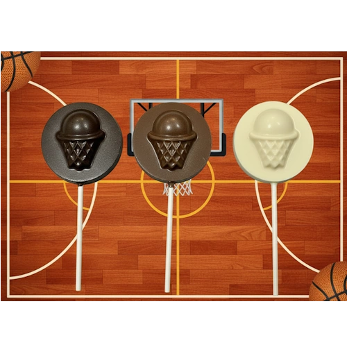 Chocolate Basketball Pop