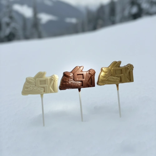 Chocolate Ski Pop