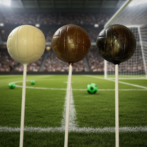 Chocolate Soccer Pop