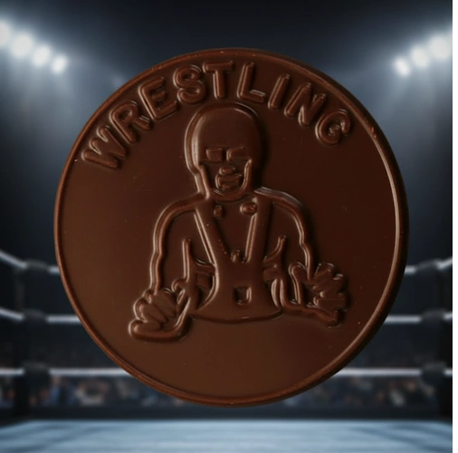 Chocolate Wrestling Piece or Pop