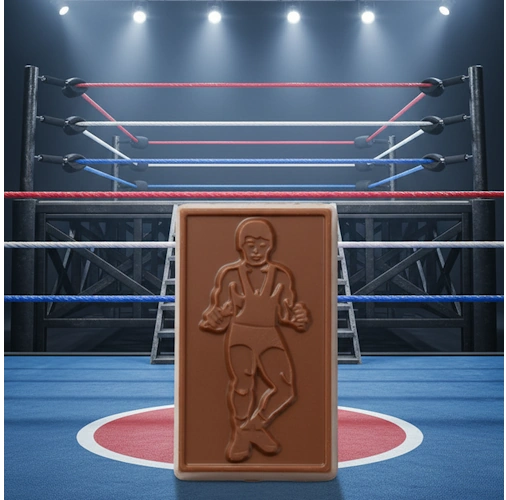 Chocolate Wrestling Plaque