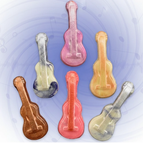 Mini Chocolate Guitars