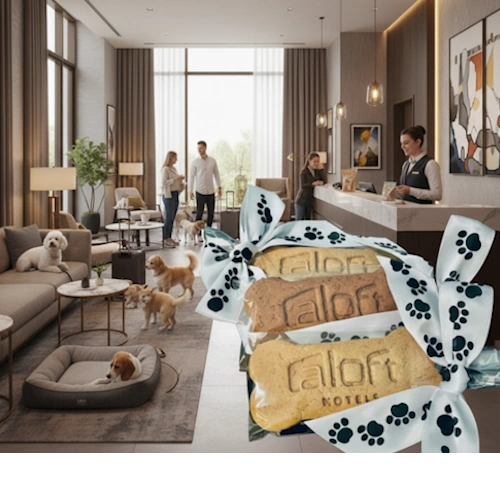 Custom Logo Dog Biscuits