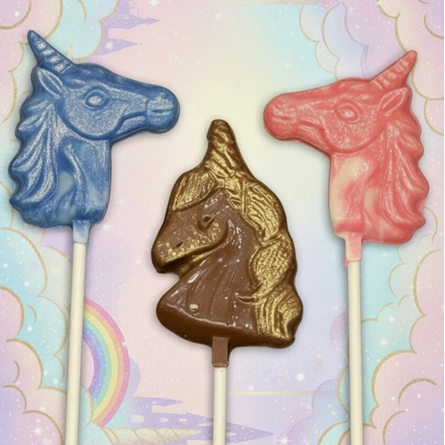 Magical Unicorn Pops