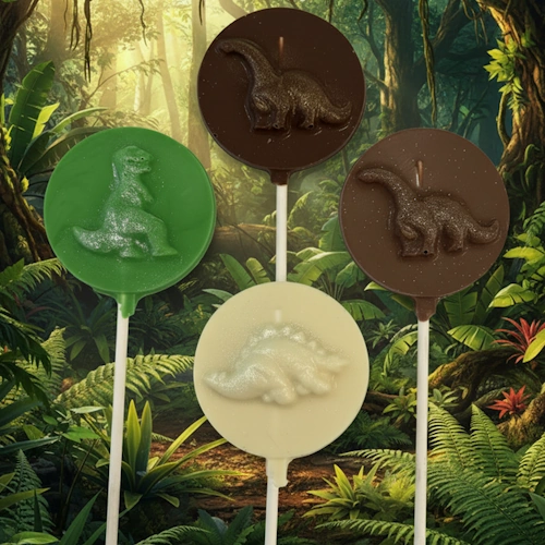 Round Dino Pops
