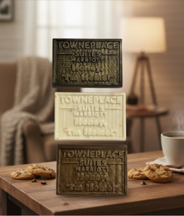 TownePlace Logo Chocolate Plaque