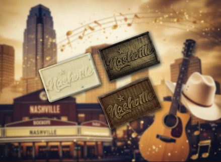 Nashville Logo Chocolate Plaque