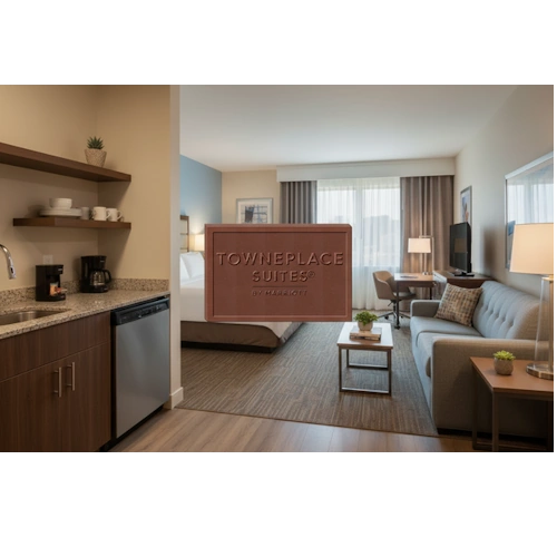 TownePlace Suites Chocolate Plaque