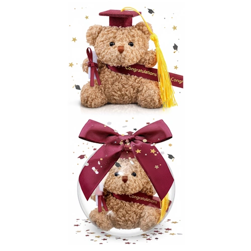 Grad Bear Ornament