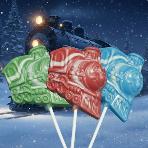 Holiday Tommy Train Pops