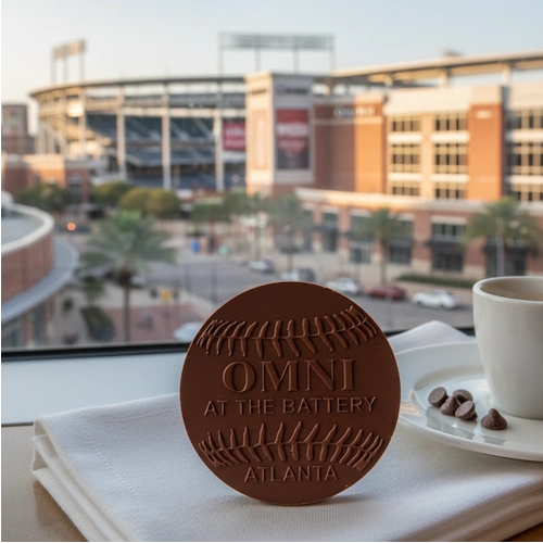 Omni Baseball Themed Logo Chocolate