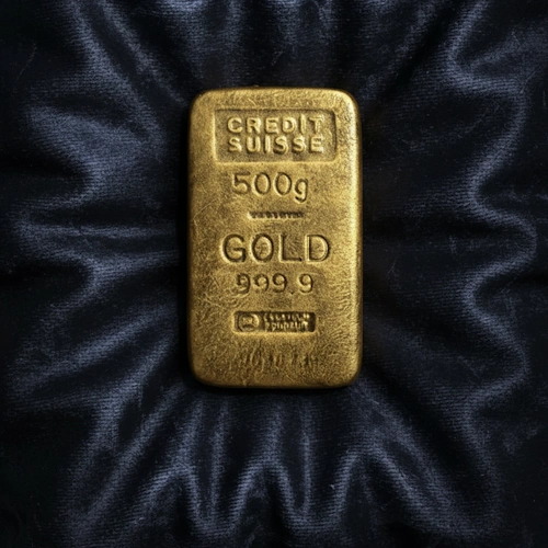 Flavorful Five Hundred Gram Gold Bar