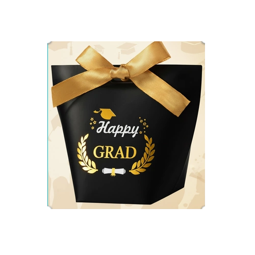 Grad Bag with Two Grad Themed Chocolates