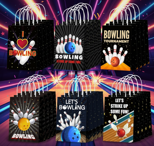 Assorted Bowling Favor Bag